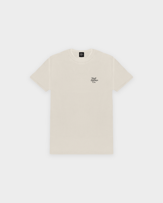 Small Logo T-Shirt - Cream